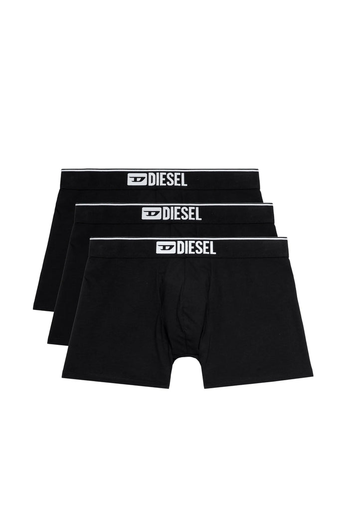 Three-pack of plain long boxer briefs