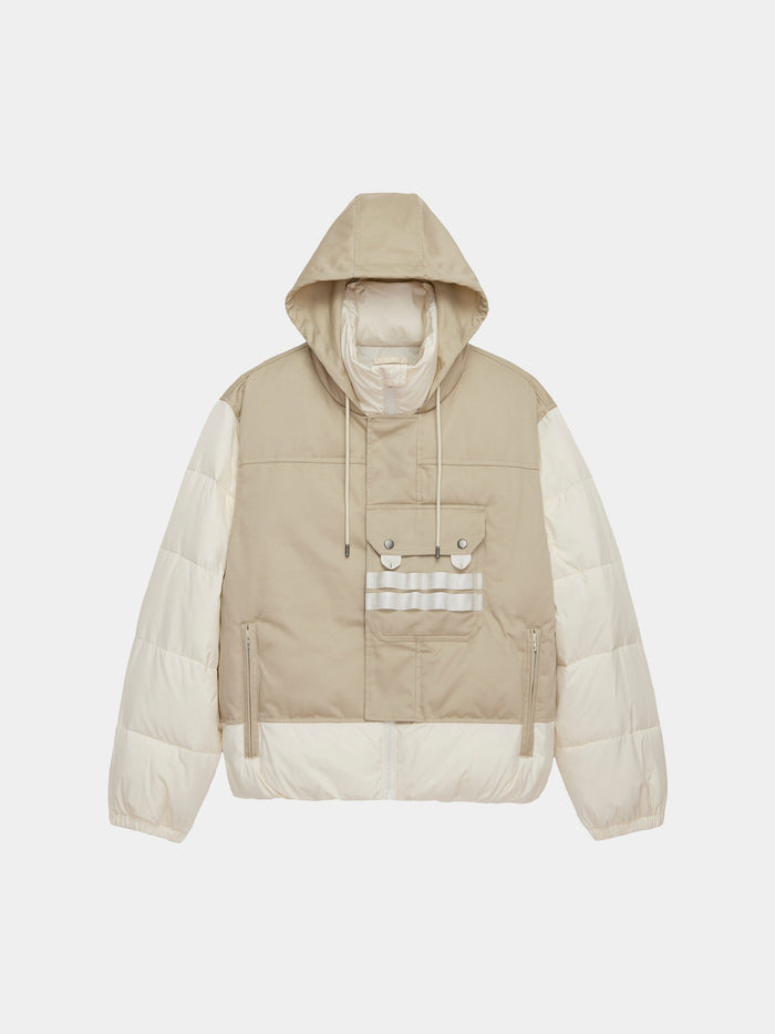 1960S SWEDISH ARMY MOTORCYCLE MOD PARKA OUTERWEAR Alpha Industries DUNE WHITE XS