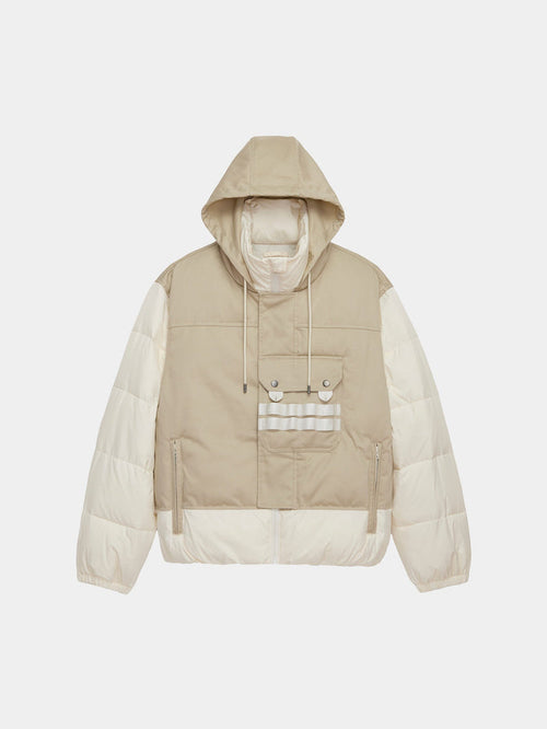 1960S SWEDISH ARMY MOTORCYCLE MOD PARKA OUTERWEAR Alpha Industries DUNE WHITE XS