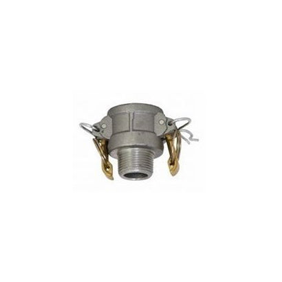 2 1/2" Female Camlock x 2 1/2" Male Pipe Adapter - Aluminum - Factory Direct Hose