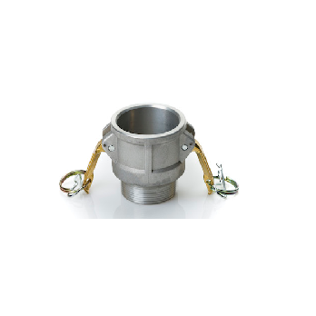2" Female Camlock x 1.5" Male Pipe Adapter - Aluminum