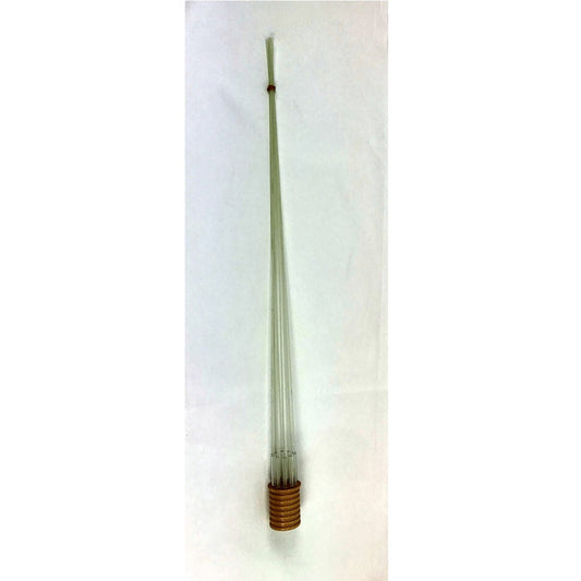 22 in. Hot Air Balloon Wooden Basket and Rods