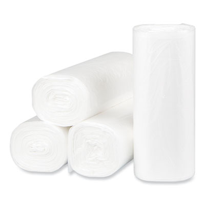 24X33 8 MICRON CLEAR LINERS 1000/CS ( 12-16 GALLON )
