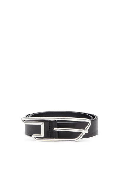 3cm leather belt with D-logo buckle