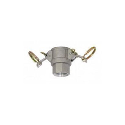5" Stainless Steel Female Camlock x 5" Female Pipe Coupler - Style D - Factory Direct Hose