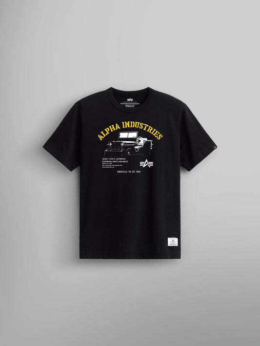 ALPHA JEEP TEE TOP Alpha Industries BLACK S