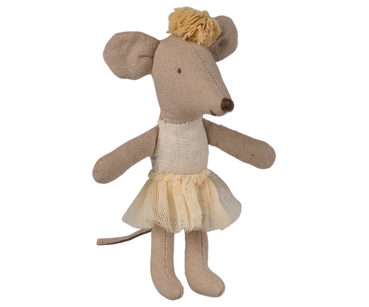 Ballerina Mouse, Little Sister - Off White
