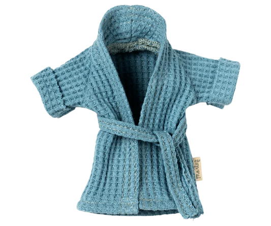 Bathrobe Dusty Blue : Mom & Dad