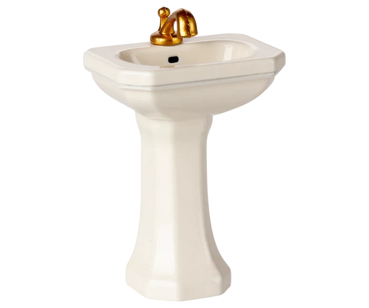 Bathroom Sink, Mouse - Off White