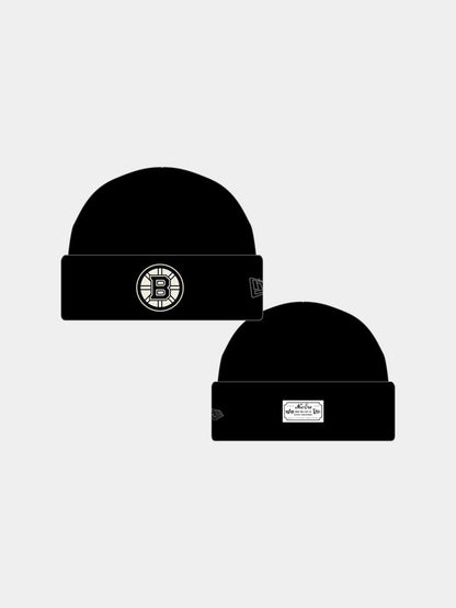 BOSTON BRUINS X ALPHA X NEW ERA SHORT CUFF BEANIE ACCESSORY Alpha Industries