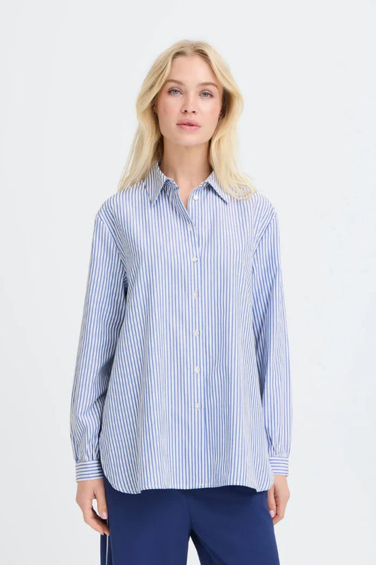 Byhanio Tape Shirt - Greige Goods