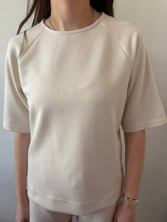 Bypusti Tshirt - Greige Goods