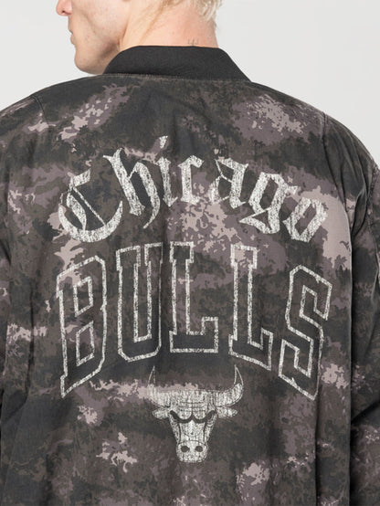 CHICAGO BULLS X ALPHA X NEW ERA MA-1 BOMBER JACKET (BLACK CAMO) OUTERWEAR Alpha Industries