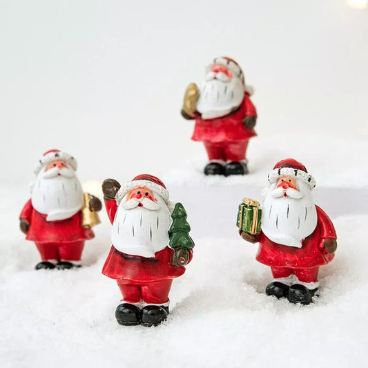 Christmas Santa Claus Miniature Figurine Ornament