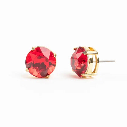 Cleo Crystal Earrings - Greige Goods