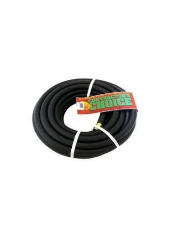 Contractor's Choice 3/4 x 100 ft Premium Black Rubber Garden Hose - Factory Direct Hose