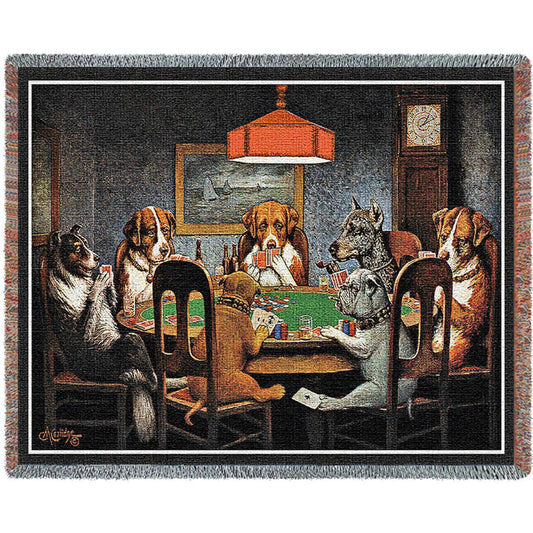Coolidge&copy; A Friend In Need Woven Throw Blanket -