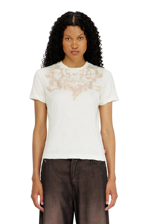 Cotton T-shirt with graphic print