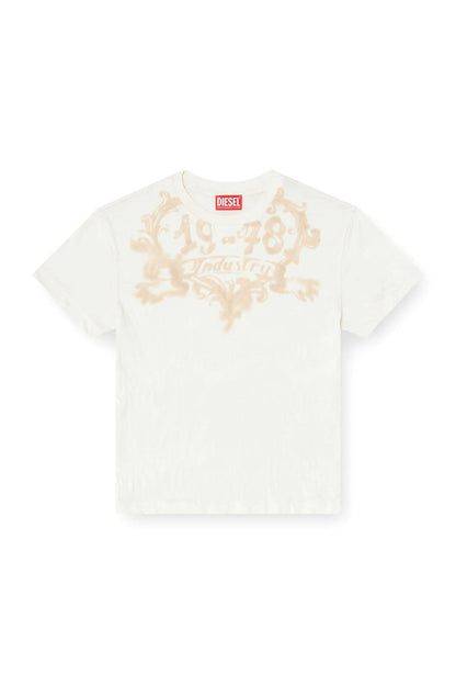 Cotton T-shirt with graphic print