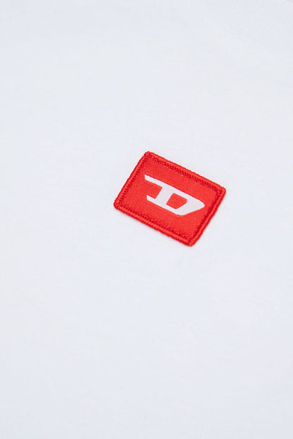 Cotton T-shirt with patch