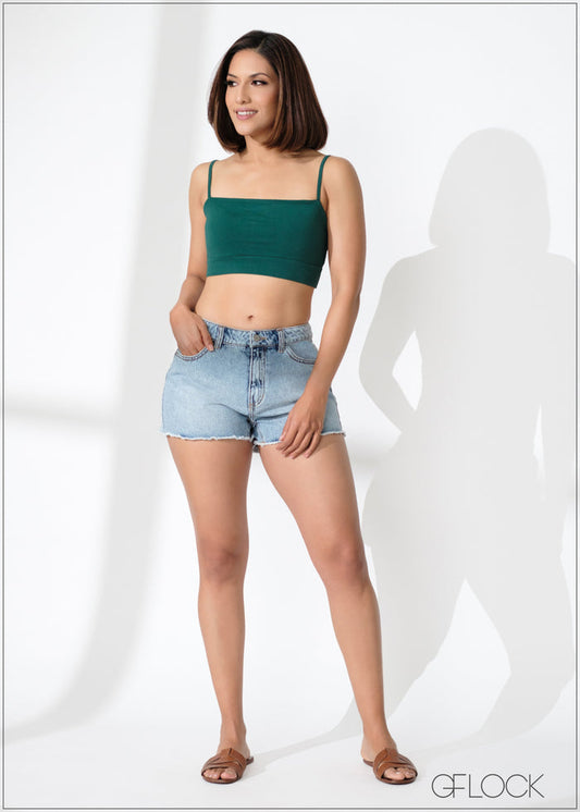 Cropped Cami Top - 220124