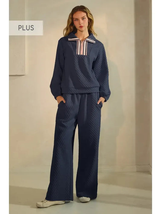 Curvy Girl Textured Set - Greige Goods