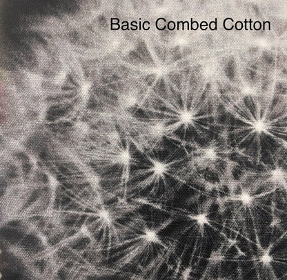 Custom Fabric By The Yard with Your Art Design - Basic Combed Cotton