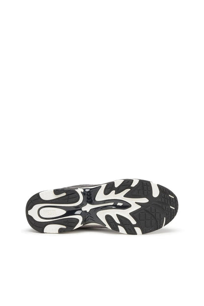 D-Vit-Sneakers in striped dégradé mesh