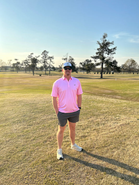 DIAMOND PINK POLO