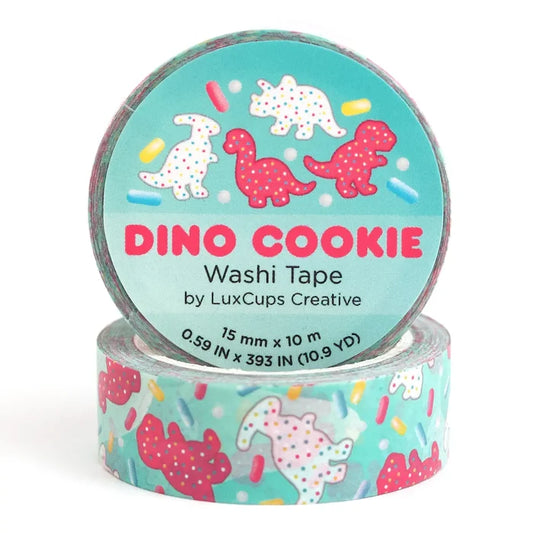 Dino Cookie Washi Tape