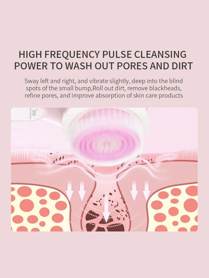 Electric Rotating Facial Cleansing Brush