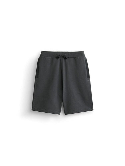 Alpha Industries Essential French Terry Short, Charcoal; elastic waistband with drawstring, side pockets, French terry material.