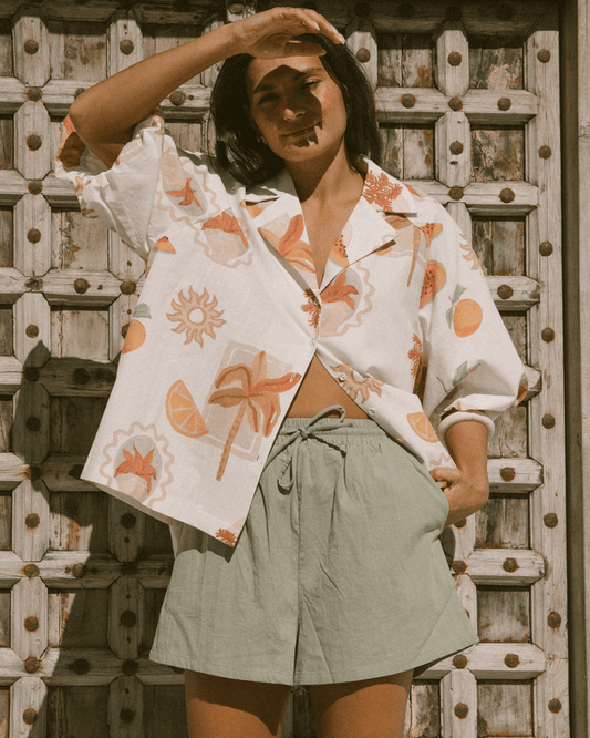 FINAL SALE | Matilda Shorts | Sage Green