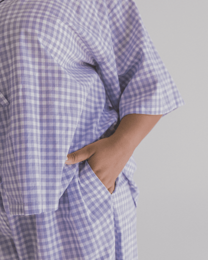 FINAL SALE | Posey Pants | Lavender Gingham