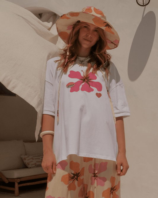 FINAL SALE | Slouchy Tee | Orchid Sunset