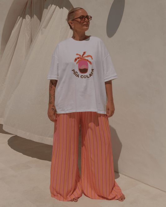 FINAL SALE | Slouchy Tee | Pina Colada
