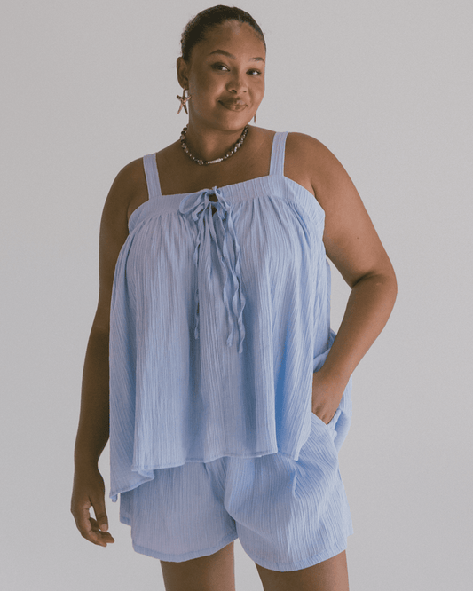 FINAL SALE | Zimi Top | Periwinkle