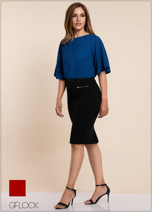 Flared Sleeve Top - GFLOCK.LK