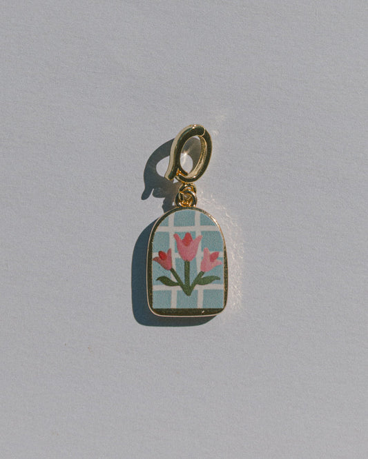 Flower Portrait Charm