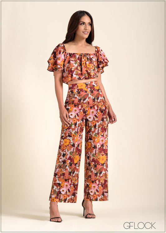 Frill Tiered Top - 221123