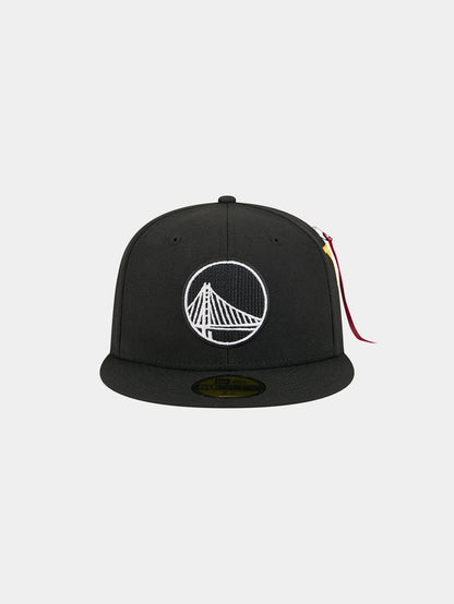 GOLDEN STATE WARRIORS X ALPHA X NEW ERA 59FIFTY FITTED CAP ACCESSORY Alpha Industries