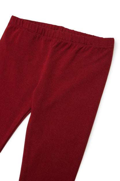 Leggings with starburst logo print