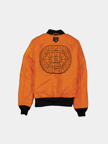LOS ANGELES KINGS X ALPHA X NEW ERA MA-1 BOMBER JACKET (BLACK CAMO) OUTERWEAR Alpha Industries