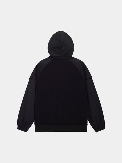 Alpha Industries M-65 Zip Up Hoodie with zip closure and military-inspired design features.