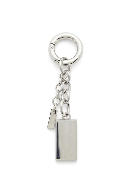 Metal keyring with Biscotto logo charm