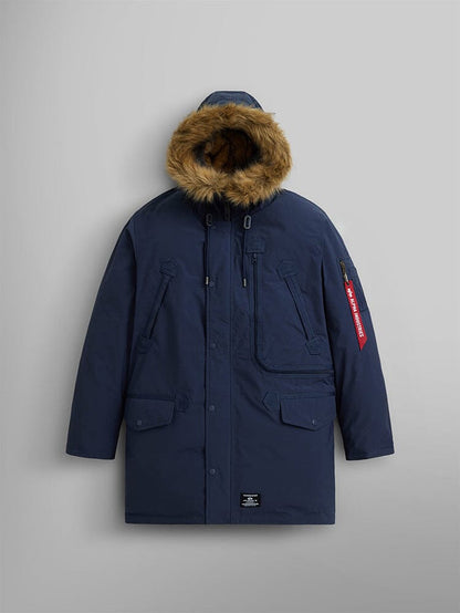 N-3B ALPINE PARKA GEN II OUTERWEAR Alpha Industries REPLICA BLUE 2XL
