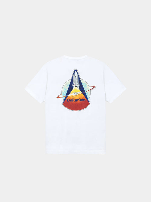 COLUMBIA STS-1 TEE TOP Alpha Industries WHITE S