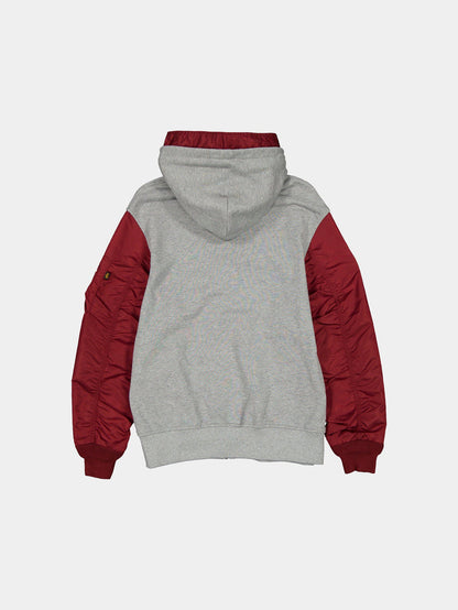 PHILADELPHIA PHILLIES X ALPHA X NEW ERA MA-1 ZIP UP HOODIE OUTERWEAR Alpha Industries