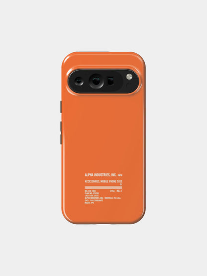 PIXEL 9 PRO PHONE CASE PHONE CASE Casestry EMERGENCY ORANGE GLOSSY