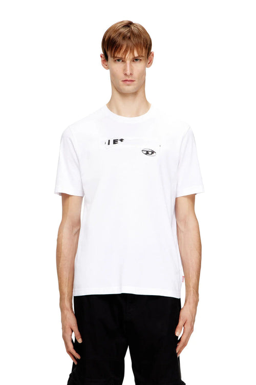 Regular T-shirt with patches and prints
